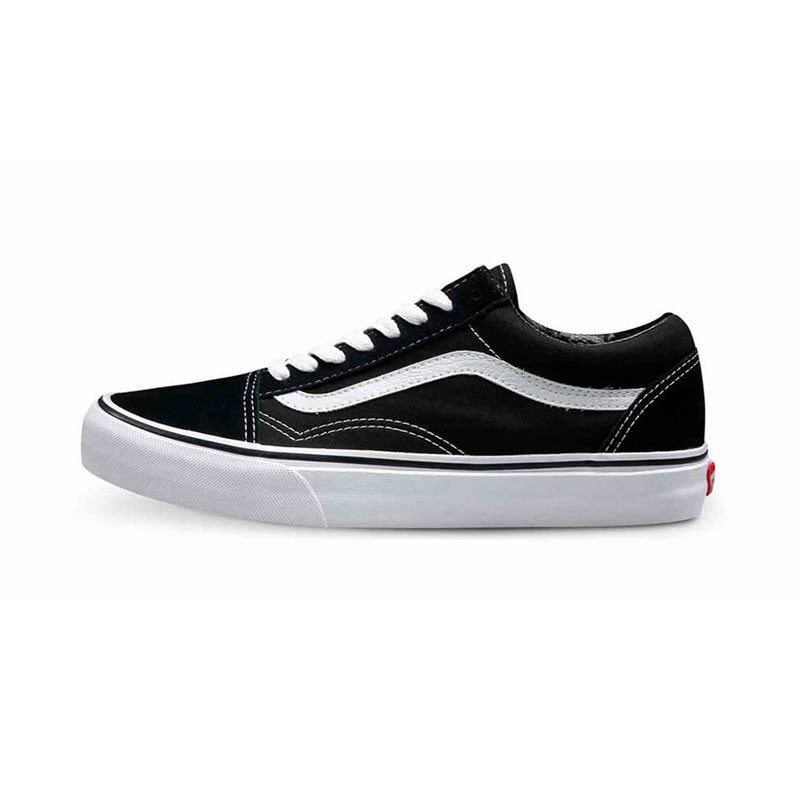 Vans Old Skool经典款黑白低帮男鞋女鞋情侣帆布鞋 VN000D3HY28 - 图3