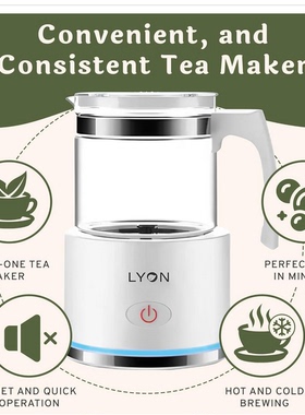 美国代购Teawie Electric Matcha Tea&Foam Maker电动抹茶机110v