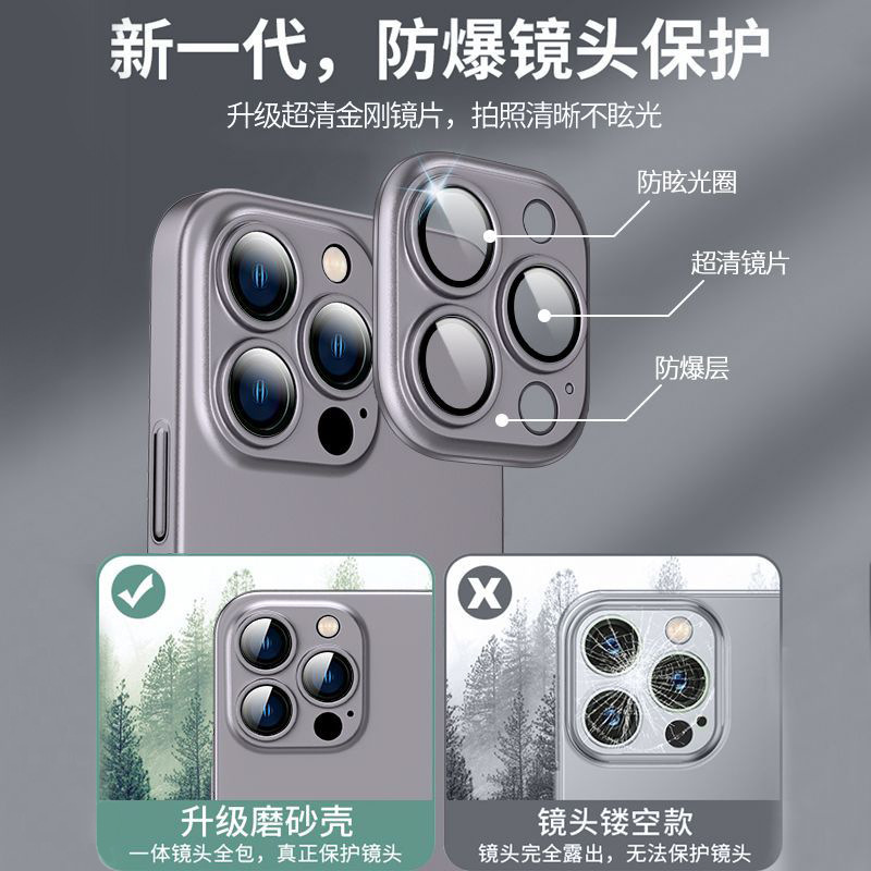 适用苹果iphone14promax手机壳iphonr13pormax男女por新款iphong平果12pr0max全包ipone带镜头膜iphon11防摔 - 图1