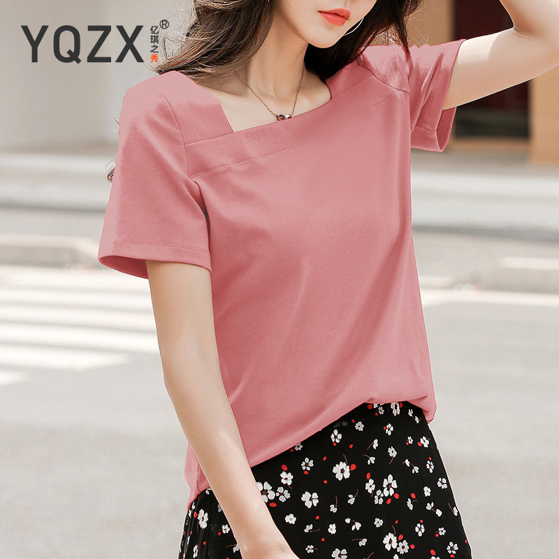 车厘子红女短袖2020年夏季新款t恤 亿琪之秀T恤