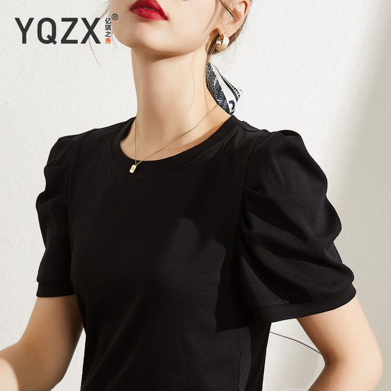 车厘子红女短袖纯棉夏季2022 t恤 亿琪之秀T恤