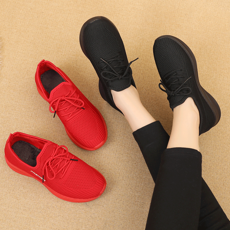 老北京棉鞋女妈妈鞋冬休闲防滑软底短棉靴中老年二棉加绒保暖棉鞋,淘宝优惠券,粉丝福利购,淘宝优惠卷