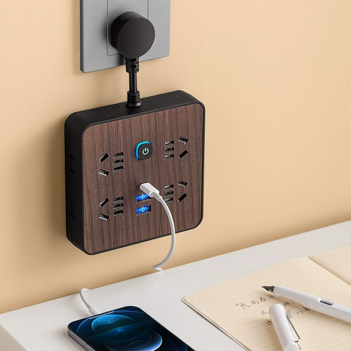 Креативные настольные розетки можно хранить длинно -линейную плагин -в офисном домашнем плате