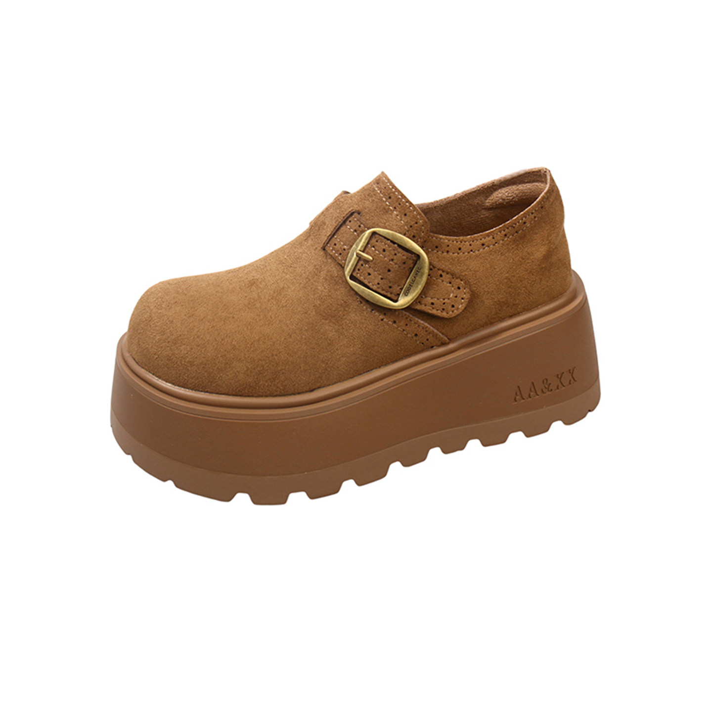 法式气质厚底深口单鞋女增高勃肯鞋2026新款春秋季配裙子玛丽珍鞋,淘宝优惠券,粉丝福利购,淘宝优惠卷