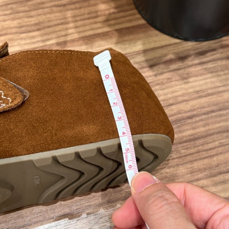 2025秋冬款反绒皮勃肯鞋女加绒磨砂保暖软底休闲金属扣带平底鞋女,淘宝优惠券,粉丝福利购,淘宝优惠卷