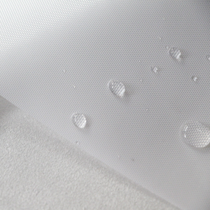 420D防水牛津布面料pu透明涂层展销帐篷 雨棚车棚防尘罩箱包