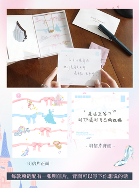 公主的蝴蝶结项链高级感女生礼物