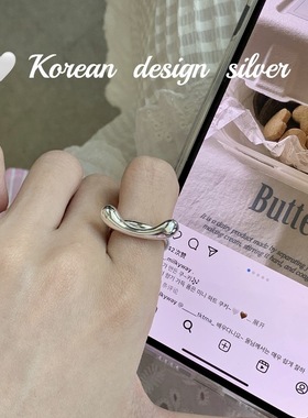 SASA银日系韩版小众戒指/指环