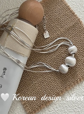 SASA925银蛇骨链日系韩版项链