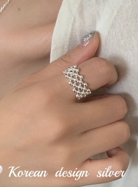 SASA银新款韩国ins戒指/指环