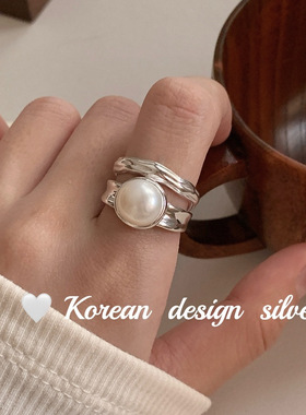 SASA银新款日系韩戒指/指环