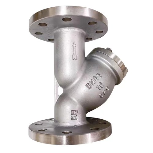 304316L化工部法兰Y型过滤器GL41W-16P RL重型国标HG/T20592-2009 - 图3