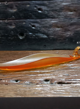 琉璃香插创意船造型一叶扁舟摆件居家办公摆放檀香线香香座