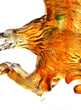 古法琉璃大展宏图居家乔迁礼品