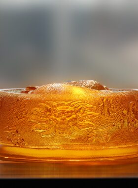乾坤琉璃玄关聚财纳福摆放工艺品