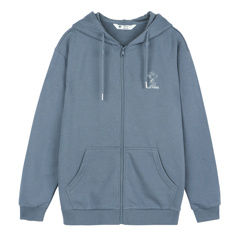 [史努比联名]唐狮情侣连帽2021卫衣 唐狮喜之乐夹克