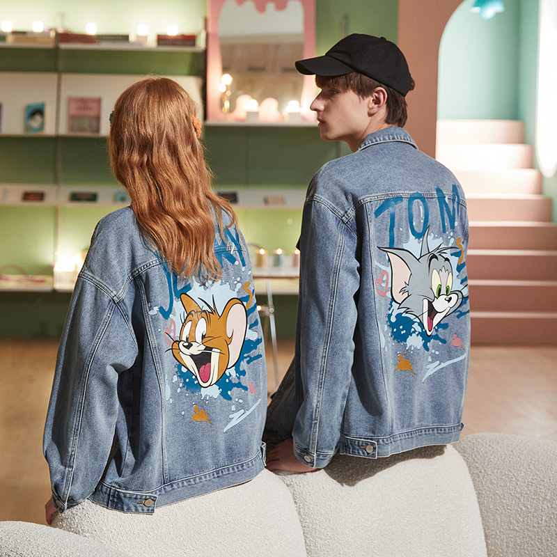 [猫和老鼠联名]唐狮2021秋季夹克 唐狮喜之乐夹克