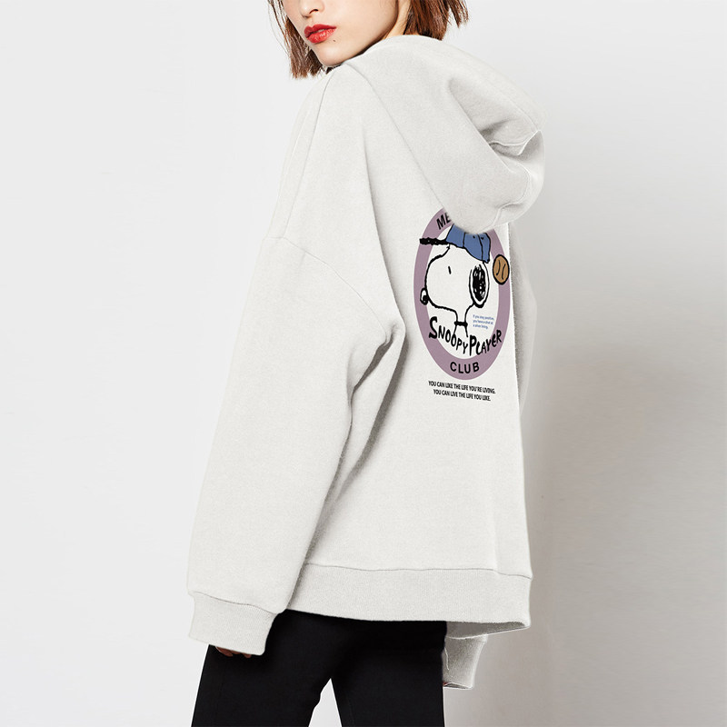 【史努比联名】唐狮连帽2020秋潮卫衣 唐狮喜之乐卫衣/绒衫