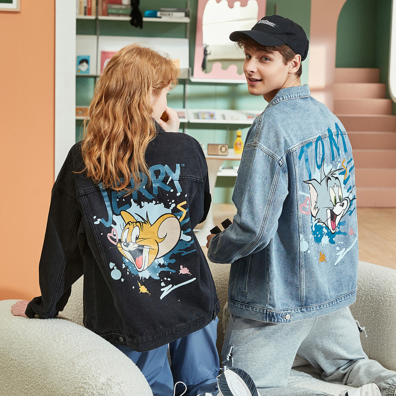 [猫和老鼠联名]唐狮2021秋季夹克 唐狮喜之乐夹克