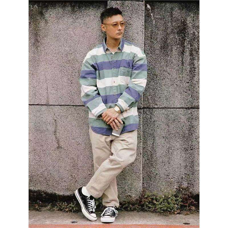 [5折现货]BD CAVEMPT日产水洗蜡染休闲裤余文乐同款直筒工装长裤,淘宝优惠券,粉丝福利购,淘宝优惠卷