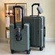 Roaming new luggage can expand the front opening lever box 20 -inch suitcase boarding leather box 24 men and women