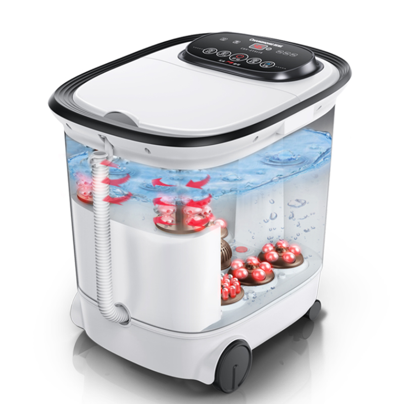 长虹全自动按摩洗脚神器电动泡脚桶 长虹中柏足浴器