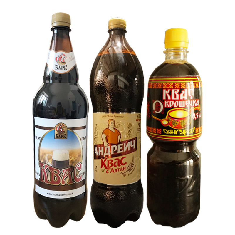 俄罗斯进口格瓦斯网红饮料面包发酵三古拉伊碳酸饮料特产饮品 - 图3