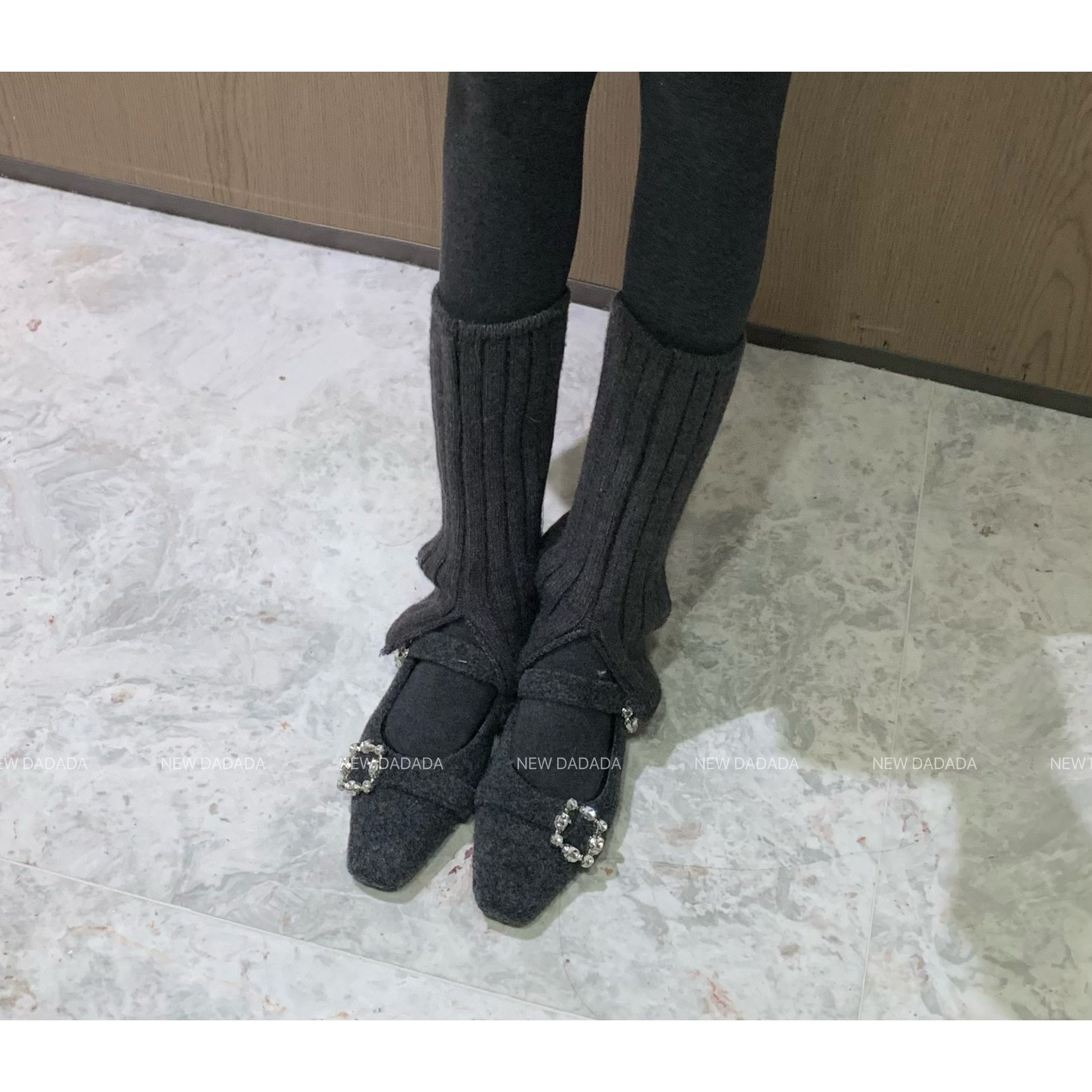 利达 NEW DADADA【利达同款】气质百搭时尚轻奢鞋子DVM326,淘宝优惠券,粉丝福利购,淘宝优惠卷