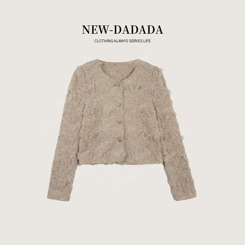 利达 NEW DADADA【奶油蕾丝小香】女士高端大气上档次时尚雪纺衫,淘宝优惠券,粉丝福利购,淘宝优惠卷