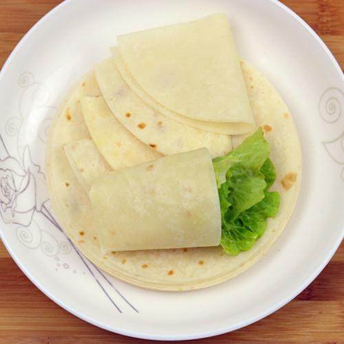 北京烤鸭饼荷叶饼烤鸭饼皮京酱肉丝饼烤鸭面皮饼东北春饼1500张 - 图2