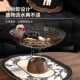 Medieval style fruit plate, living room and tea house, high-looking fruit plate, snacks and candy display storage tray