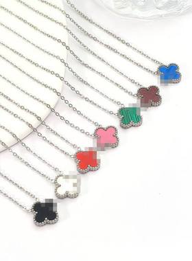 四叶草小众设计感轻奢项链