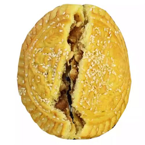 平遥手工空心月饼红糖核桃仁花生芝麻月饼红糖五仁月饼山西特产 - 图3