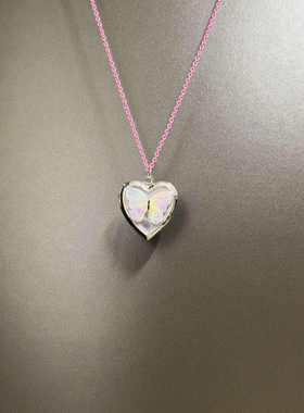 Vintage古着 Butterfly Love Box项链