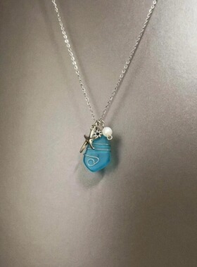 手工 The smell of the ocean项链