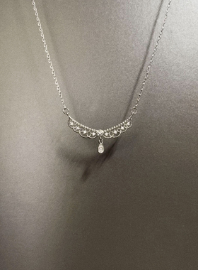 Vintage古着 Lace water drops项链