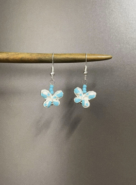 Vintage古着 Balloon butterfly耳饰