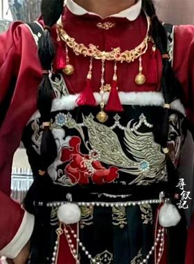 璎珞古风项圈男女坦领项链