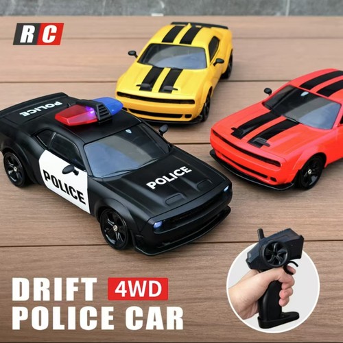 RC遥控车漂移车1:24外贸品质AE86竞速四驱GTR丰田道奇高速遥控车-图2