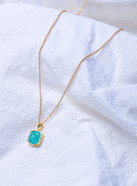 宝石欧美复古锁骨链