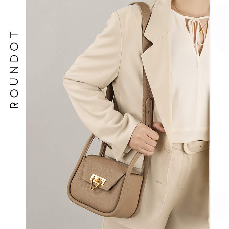 roundot设计师款真皮candy枕头包 roundot女士包袋
