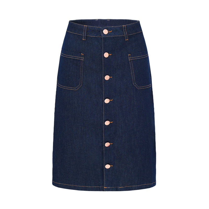 navigare意大利小帆船水洗女a字裙 navigare纳维凯尔半身裙