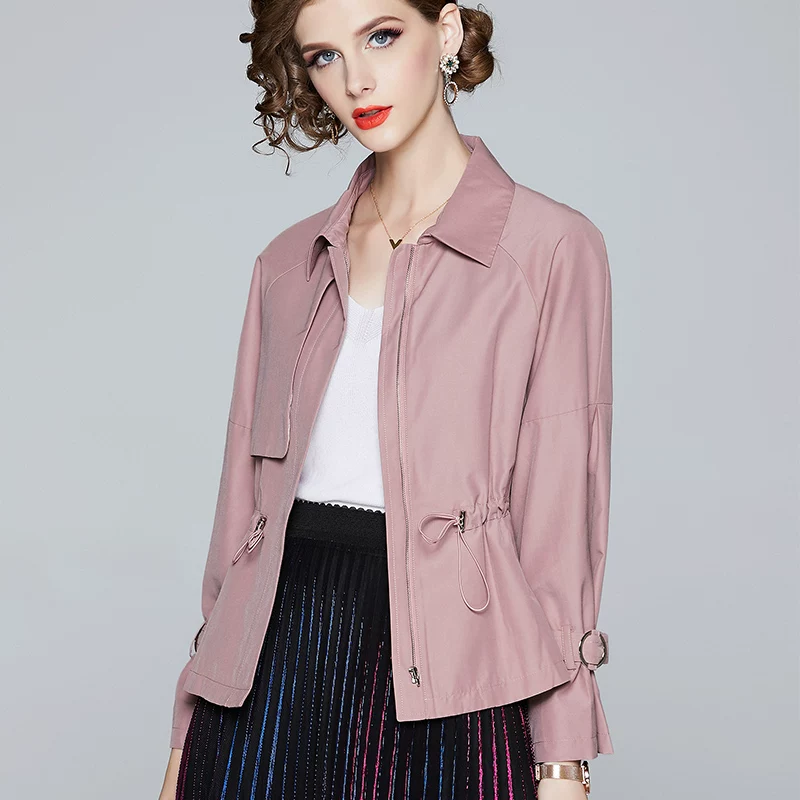 Осенняя модная куртка в корейском стиле, городской стиль, Slim fit