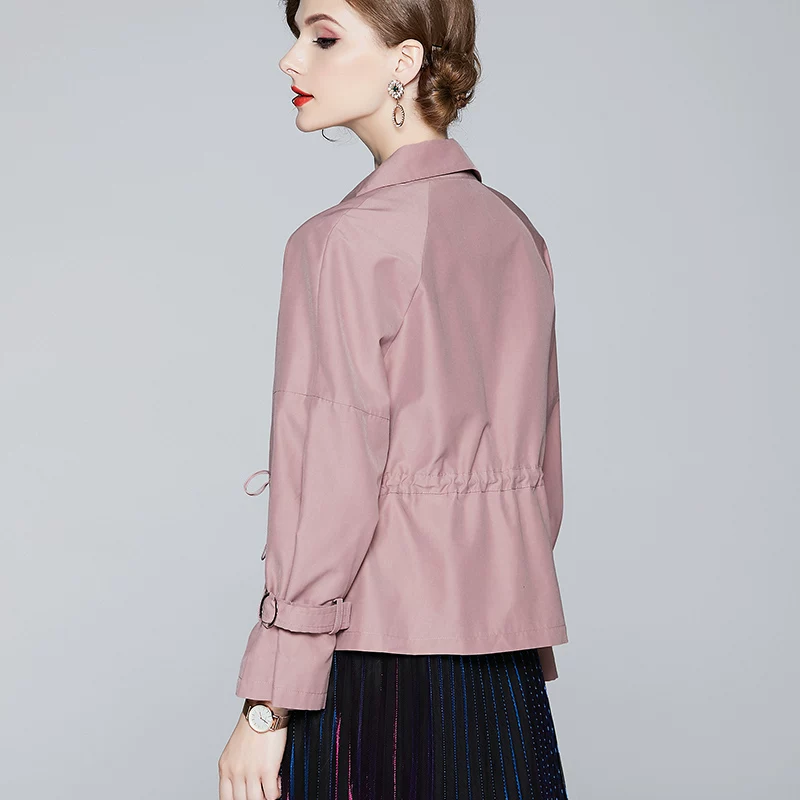 Осенняя модная куртка в корейском стиле, городской стиль, Slim fit