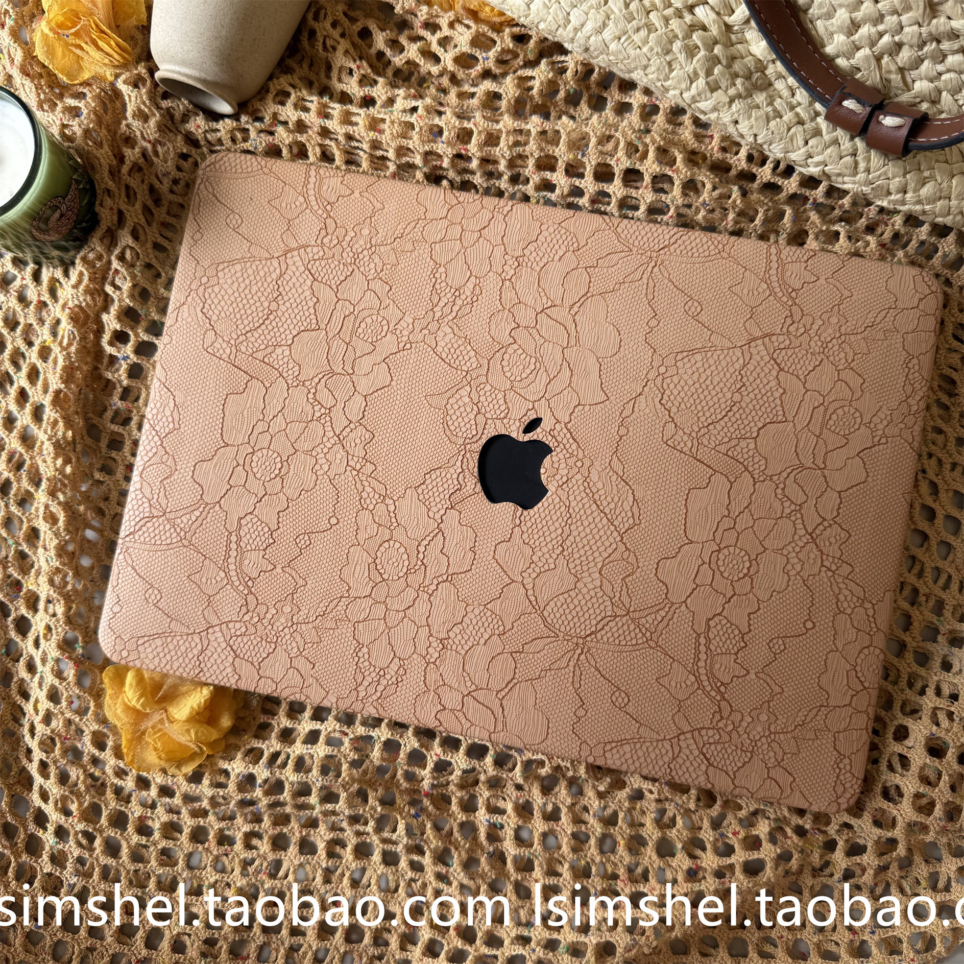 SHELL丨适用于Macbook保护壳华为笔记本25新款Air中国风浮雕外壳macbookair13.6Pro14M4英寸软套16/15寸Max,淘宝优惠券,粉丝福利购,淘宝优惠卷