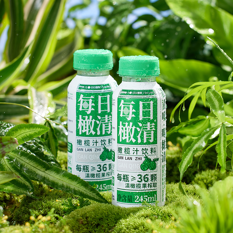 每日橄清橄榄汁245ml*15瓶滇橄榄汁榄清油柑汁果汁余甘子饮料 - 图2