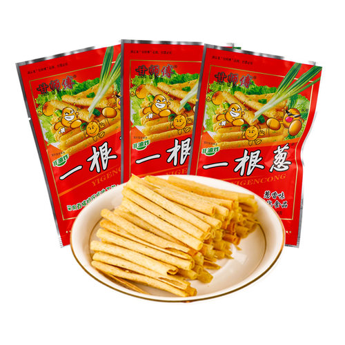甘师傅一根葱100包8090后怀旧网红食品童年特产小吃散装小零食 - 图2