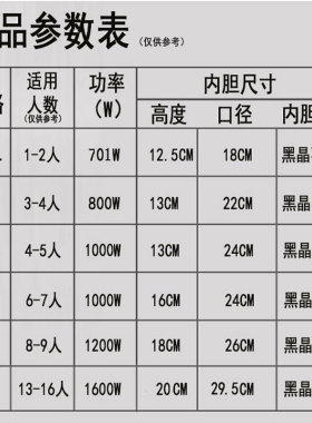机械式电压力锅家用2.5L4L5L6L304不锈钢小容量电高压锅饭煲定时