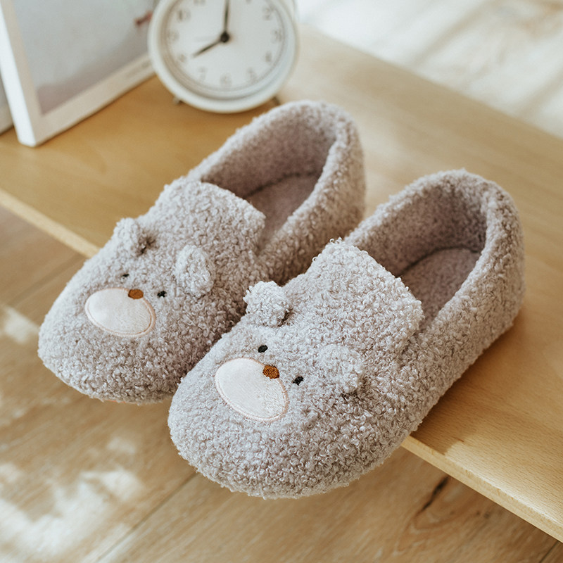 月子鞋春秋季加绒可爱包跟居家棉拖鞋女冬天软底保暖防滑产后拖鞋,淘宝优惠券,粉丝福利购,淘宝优惠卷