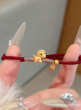 马年本命年手链999纯银马上有钱